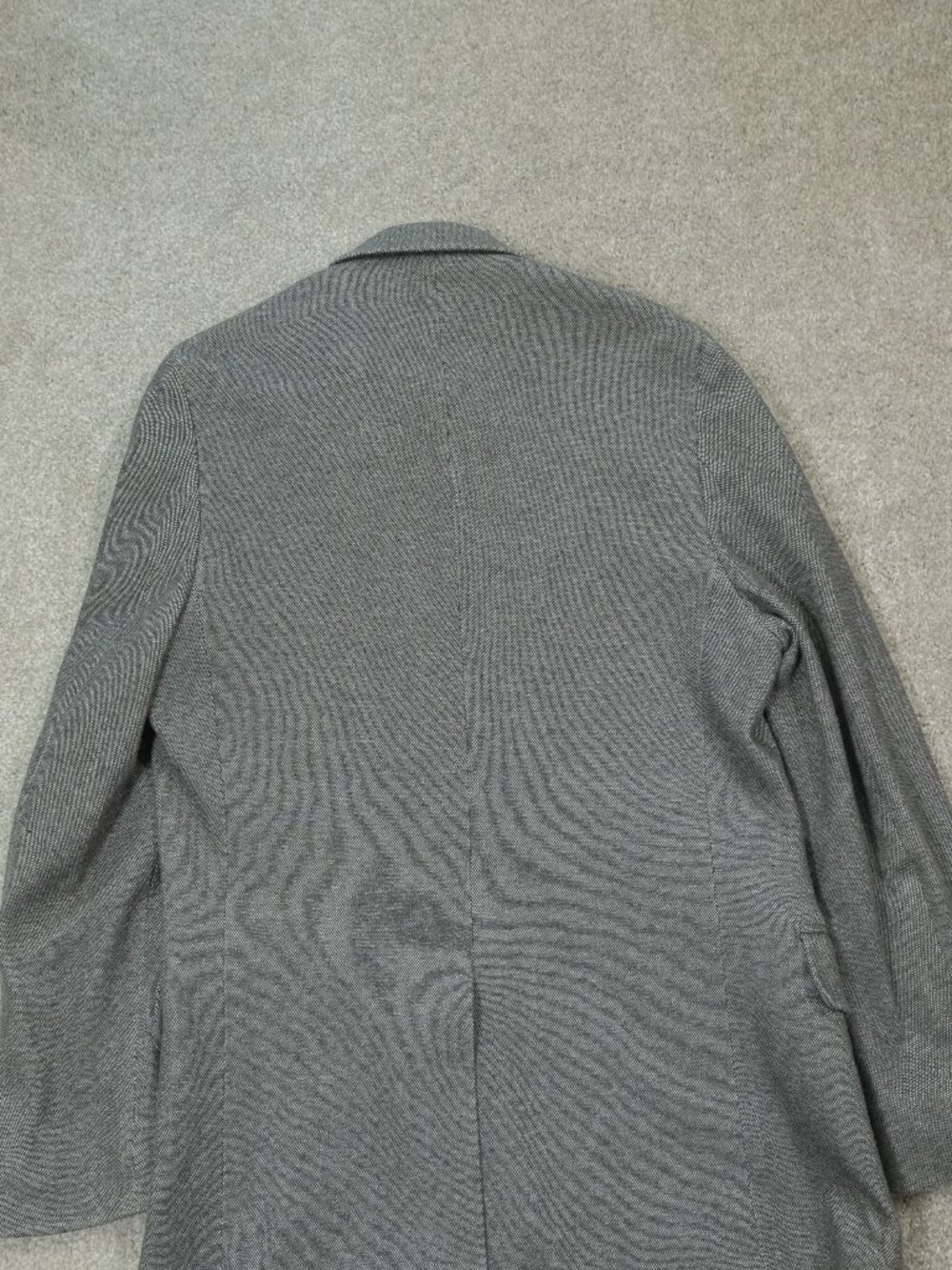 Banana Republic Slim Fit Gray Cotton Blazer - Picture 16 of 16